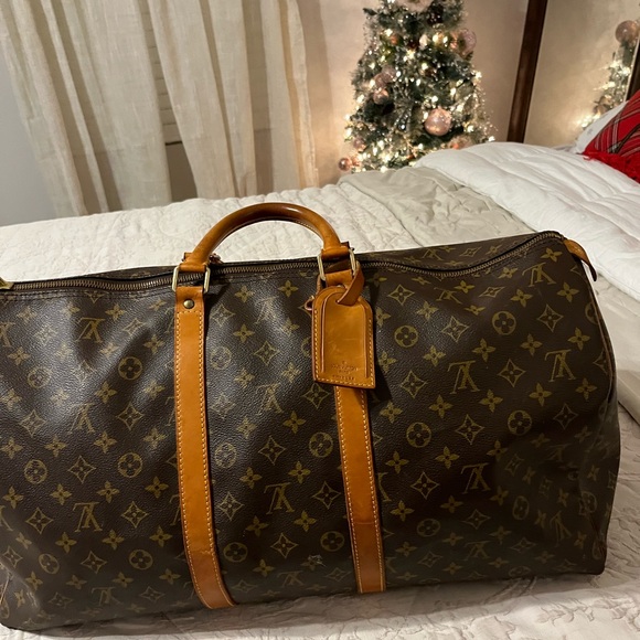 Louis Vuitton 55 Monogram keepall 55 - Picture 2 of 7